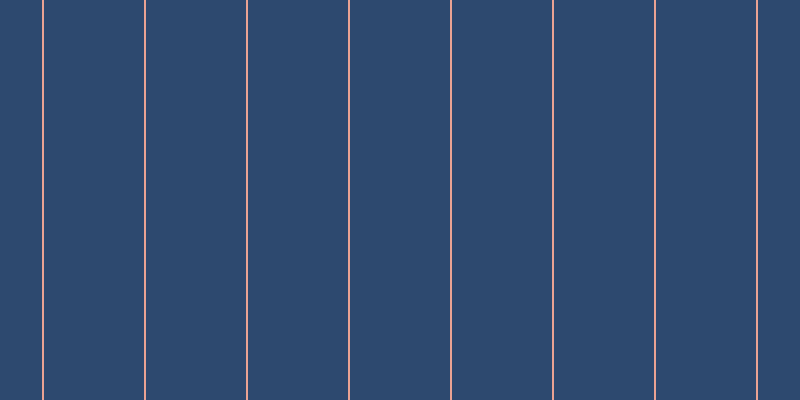 #2d496f, #eba393 vertical lines, two pixels wide, one hundred pixels apart