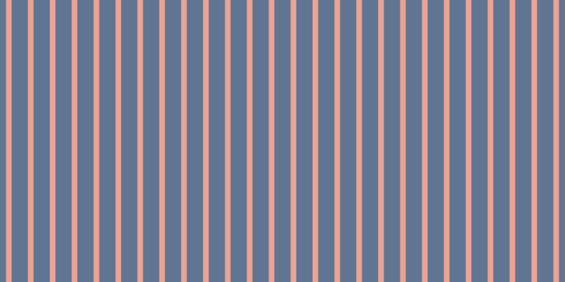 #2d496f (75%), #eba393 vertical lines, eight pixels wide, twenty-three pixels apart