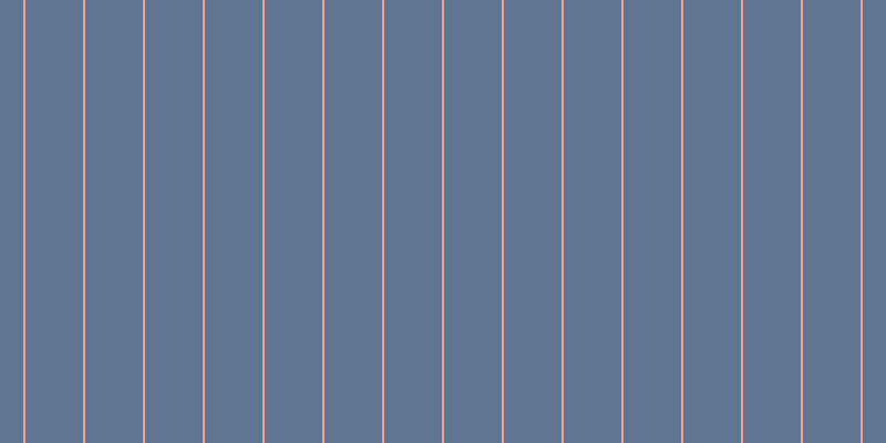 #2d496f (75%), #eba393 vertical lines, two pixels wide, fifty-two pixels apart