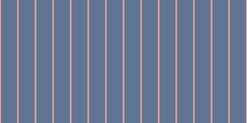 #2d496f (75%), #eba393 vertical lines, five pixels wide, fifty-two pixels apart