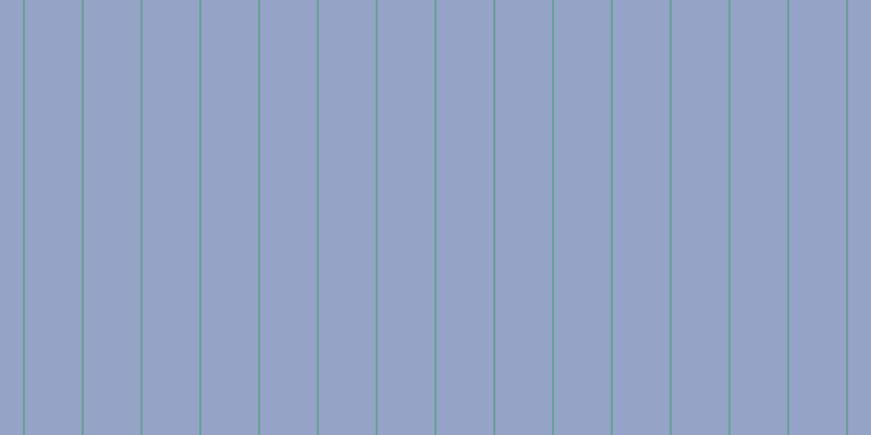 #2d4990 (50%), #67a393 vertical lines, two pixels wide, fifty-two pixels apart