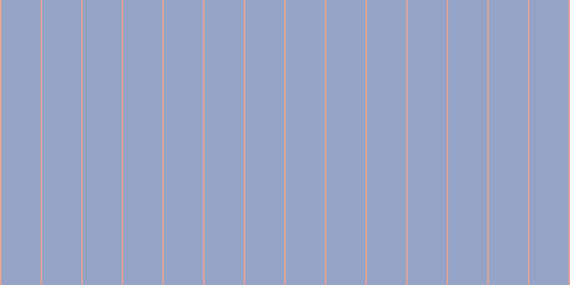 #2d4990 (50%), #eba393 vertical lines, two pixels wide, fifty-five pixels apart