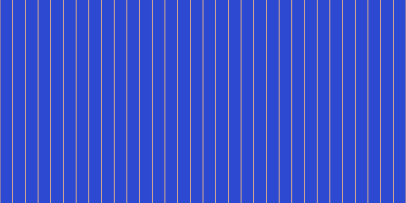 #2d49d2, #caa393 vertical lines, two pixels wide, twenty-three pixels apart