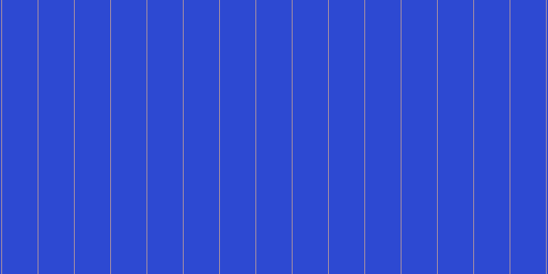 #2d49d2, #caa393 vertical lines, one pixels wide, fifty-two pixels apart