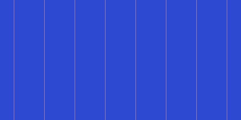 #2d49d2, #eba393 vertical lines, one pixels wide, one hundred pixels apart