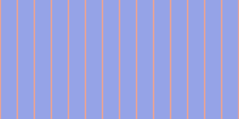 #2d49d2 (50%), #eba393 vertical lines, five pixels wide, fifty-two pixels apart
