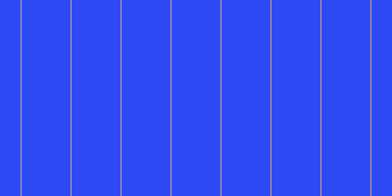 #2d49f3, #caa393 vertical lines, two pixels wide, one hundred pixels apart