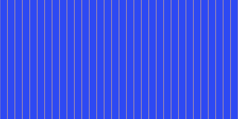 #2d49f3, #caa393 vertical lines, two pixels wide, twenty-three pixels apart