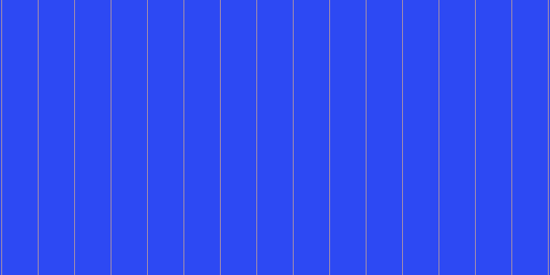 #2d49f3, #caa393 vertical lines, one pixels wide, fifty-two pixels apart