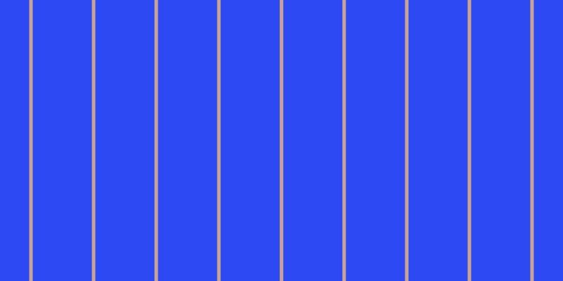 #2d49f3, #caa393 vertical lines, five pixels wide, eighty-four pixels apart