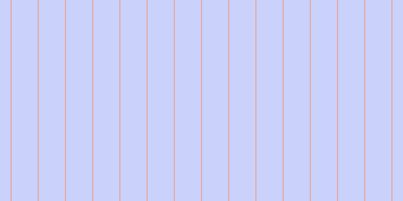 #2d49f3 (25%), #eba393 vertical lines, two pixels wide, fifty-two pixels apart