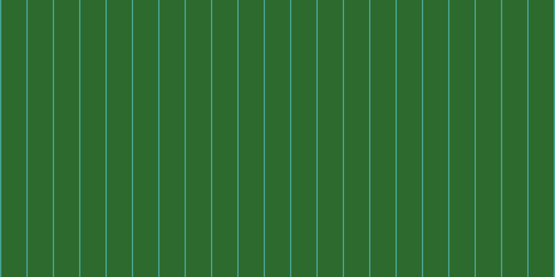 #2d6a2d, #46a393 vertical lines, two pixels wide, thirty-six pixels apart