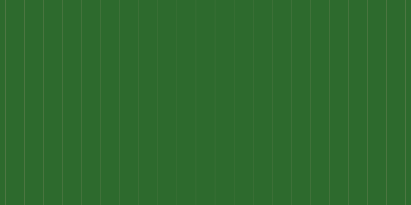 #2d6a2d, #caa393 vertical lines, one pixels wide, thirty-six pixels apart
