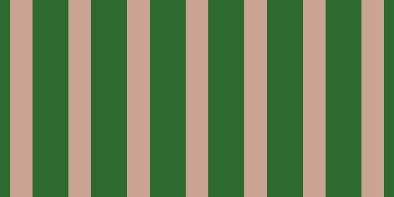 #2d6a2d, #caa393 vertical lines, forty-six pixels wide, seventy-three pixels apart