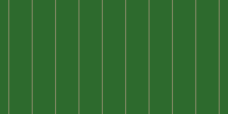 #2d6a2d, #caa393 vertical lines, two pixels wide, eighty pixels apart
