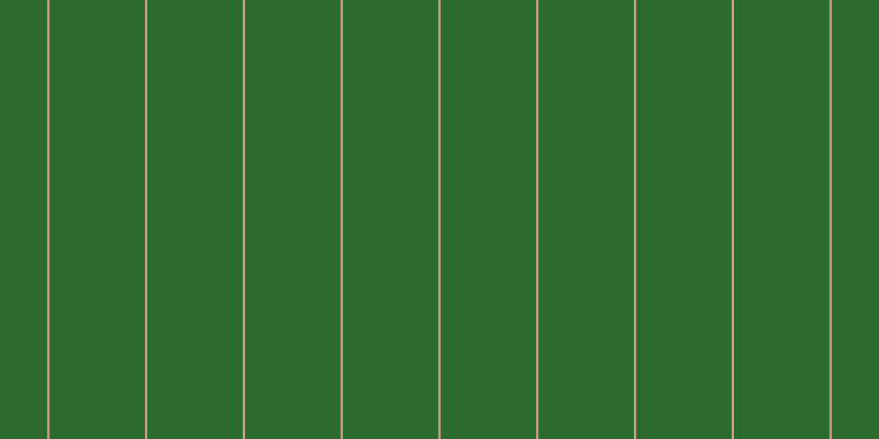#2d6a2d, #caa393 vertical lines, two pixels wide, eighty-seven pixels apart