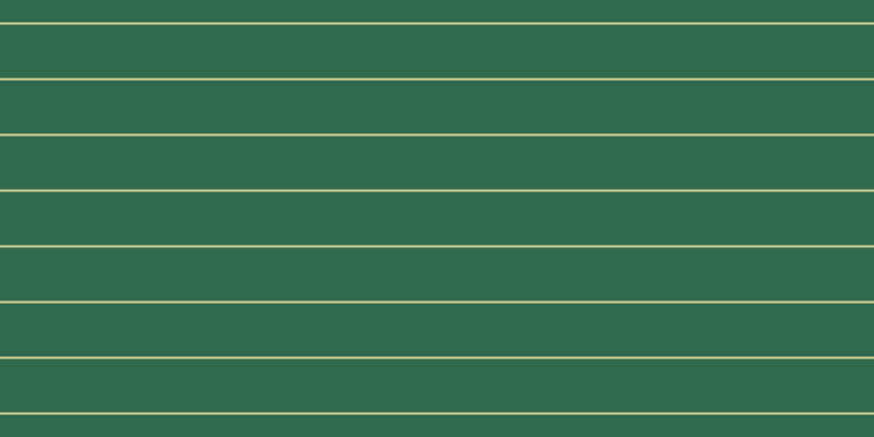 #2d6a4e, #dbd393 horizontal lines, two pixels wide, forty-nine pixels apart