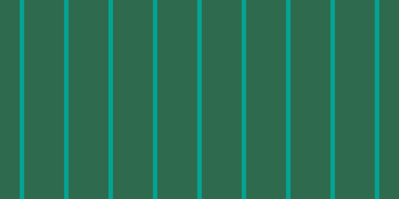 #2d6a4e, #04a393 vertical lines, nine pixels wide, eighty pixels apart