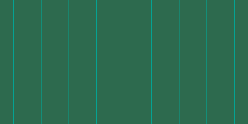 #2d6a4e, #04a393 vertical lines, two pixels wide, eighty-seven pixels apart