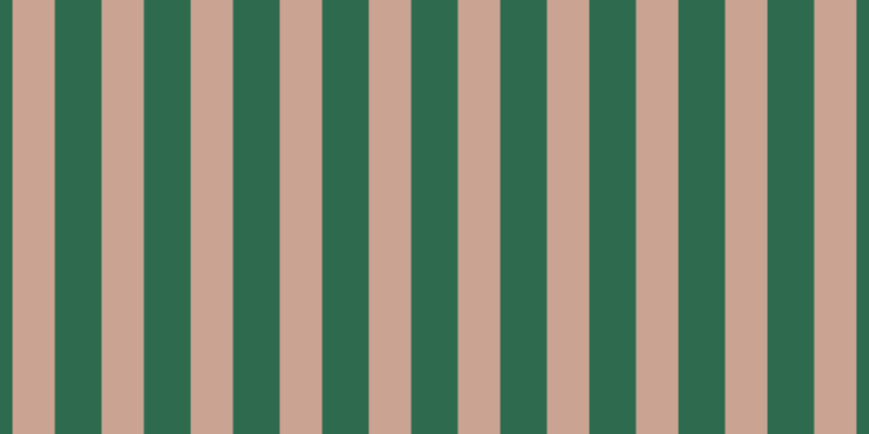 #2d6a4e, #caa393 vertical lines, thirty-nine pixels wide, forty-three pixels apart