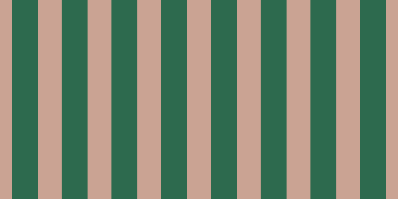 #2d6a4e, #caa393 vertical lines, forty-eight pixels wide, fifty-two pixels apart
