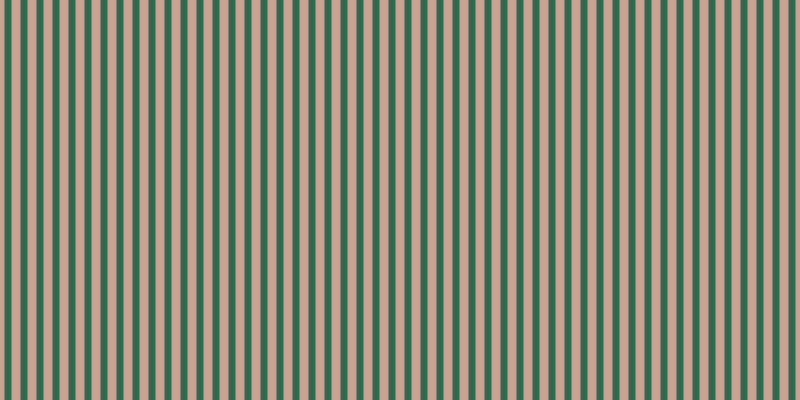 #2d6a4e, #caa393 vertical lines, nine pixels wide, seven pixels apart