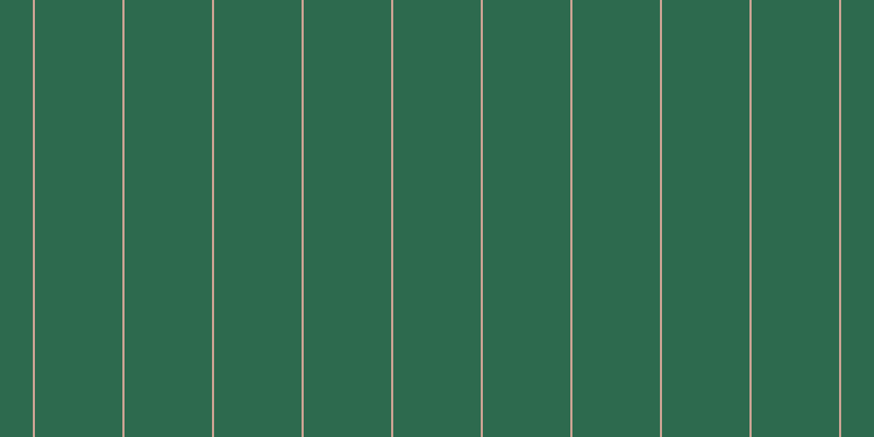 #2d6a4e, #caa393 vertical lines, two pixels wide, eighty pixels apart