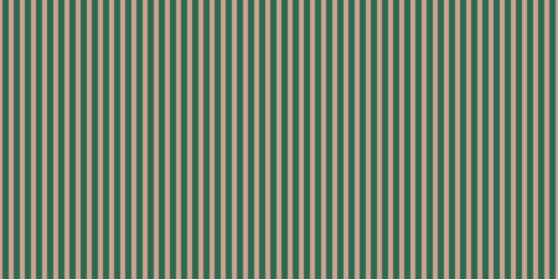 #2d6a4e, #caa393 vertical lines, seven pixels wide, nine pixels apart