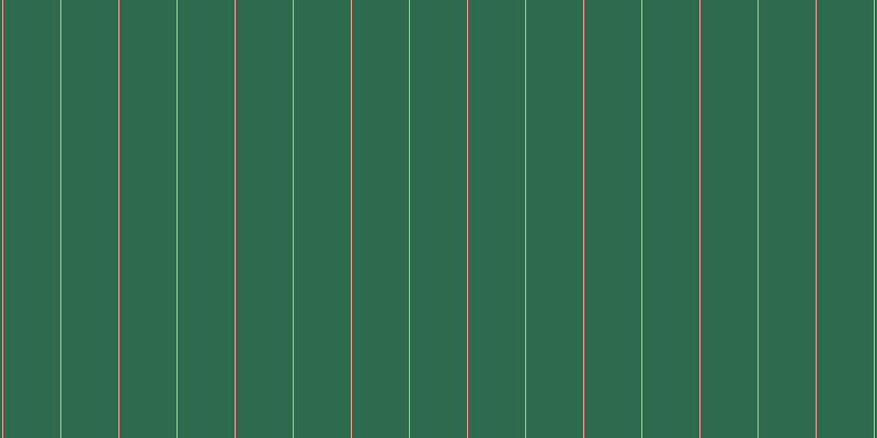 #2d6a4e, #eba393 vertical lines, one pixels wide, fifty-two pixels apart
