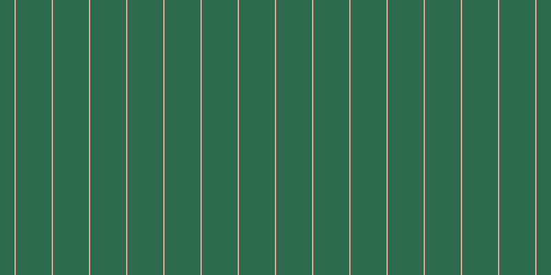 #2d6a4e, #eba393 vertical lines, two pixels wide, fifty-two pixels apart