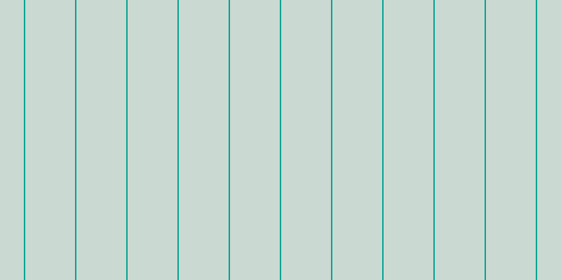 #2d6a4e (25%), #04a393 vertical lines, two pixels wide, seventy-one pixels apart