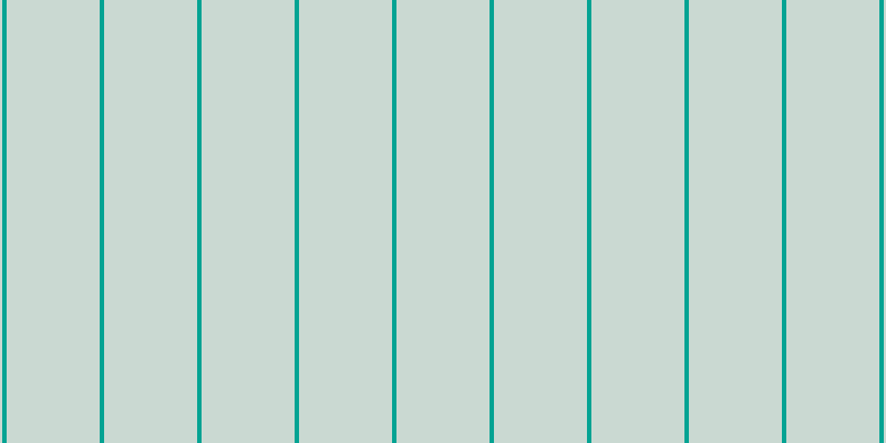 #2d6a4e (25%), #04a393 vertical lines, four pixels wide, eighty-four pixels apart