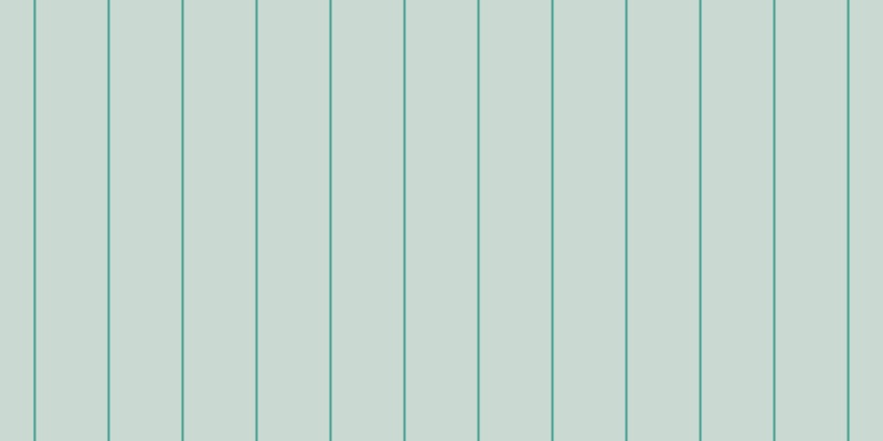 #2d6a4e (25%), #46a393 vertical lines, two pixels wide, sixty-five pixels apart