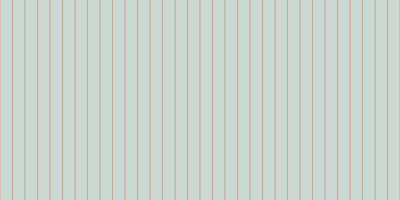 #2d6a4e (25%), #caa393 vertical lines, two pixels wide, twenty-three pixels apart