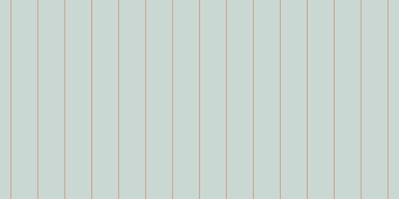 #2d6a4e (25%), #caa393 vertical lines, two pixels wide, fifty-two pixels apart