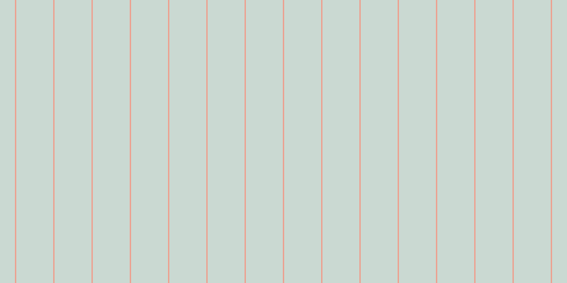 #2d6a4e (25%), #eba393 vertical lines, two pixels wide, fifty-two pixels apart