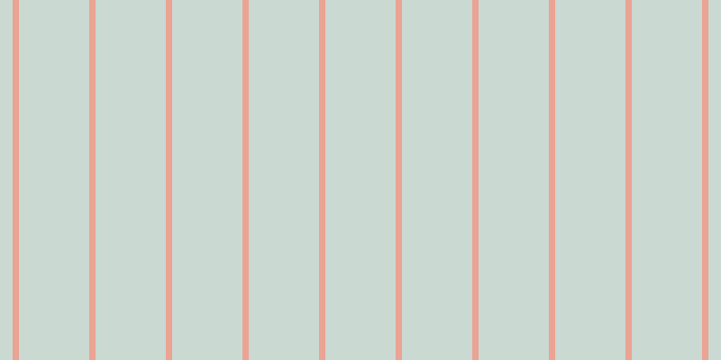 #2d6a4e (25%), #eba393 vertical lines, seven pixels wide, seventy-eight pixels apart