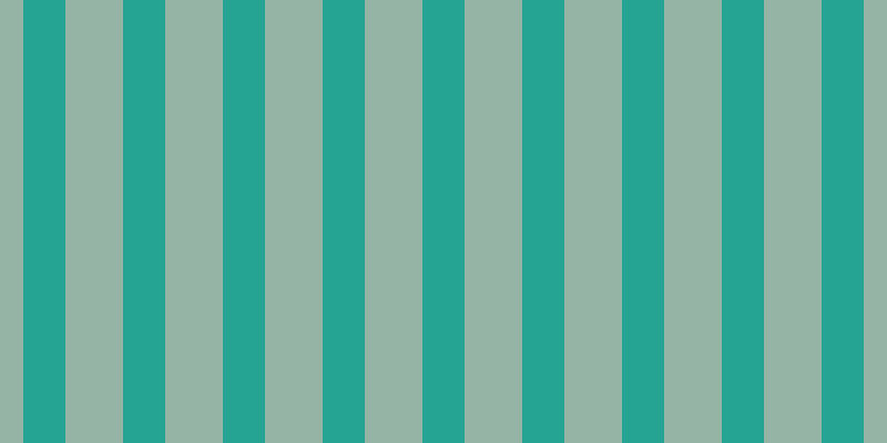 #2d6a4e (50%), #25a393 vertical lines, thirty-eight pixels wide, fifty-two pixels apart