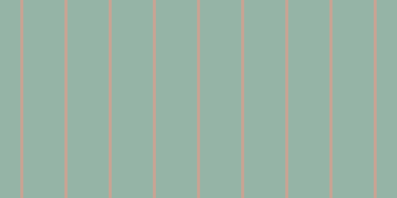 #2d6a4e (50%), #caa393 vertical lines, six pixels wide, eighty-three pixels apart