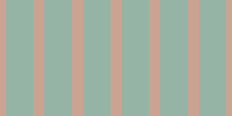 #2d6a4e (50%), #caa393 vertical lines, thirty-eight pixels wide, ninety-five pixels apart
