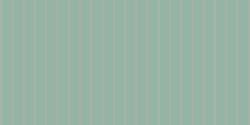 #2d6a4e (50%), #eba393 vertical lines, one pixels wide, thirty-five pixels apart