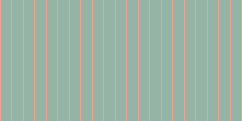 #2d6a4e (50%), #eba393 vertical lines, two pixels wide, thirty-six pixels apart