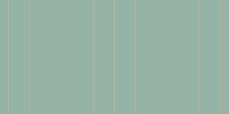 #2d6a4e (50%), #eba393 vertical lines, one pixels wide, seventy-three pixels apart