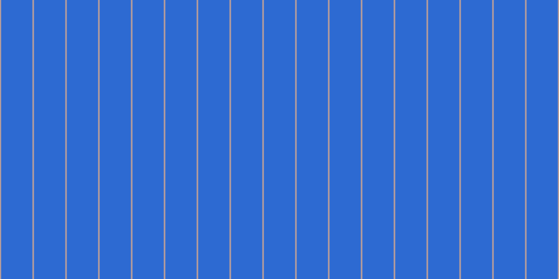 #2d6ad2, #caa393 vertical lines, two pixels wide, forty-five pixels apart