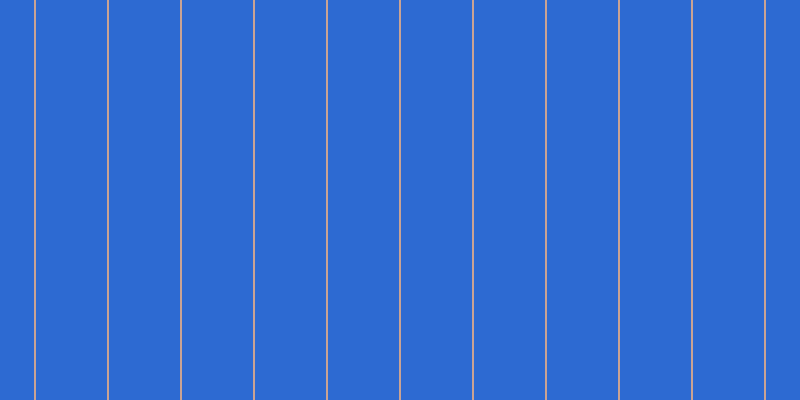 #2d6ad2, #caa393 vertical lines, two pixels wide, seventy-one pixels apart