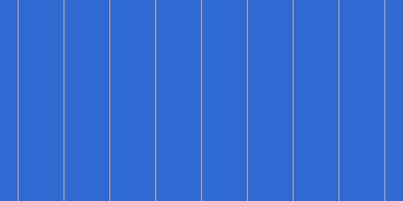 #2d6ad2, #caa393 vertical lines, two pixels wide, eighty-nine pixels apart