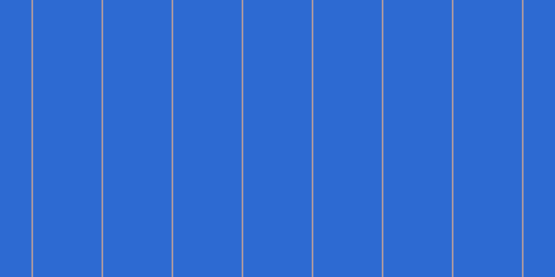 #2d6ad2, #caa393 vertical lines, two pixels wide, ninety-nine pixels apart