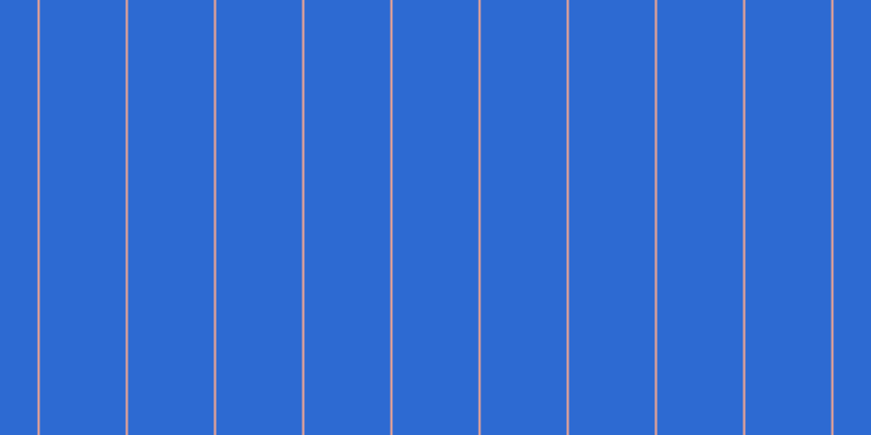 #2d6ad2, #eba393 vertical lines, two pixels wide, seventy-nine pixels apart