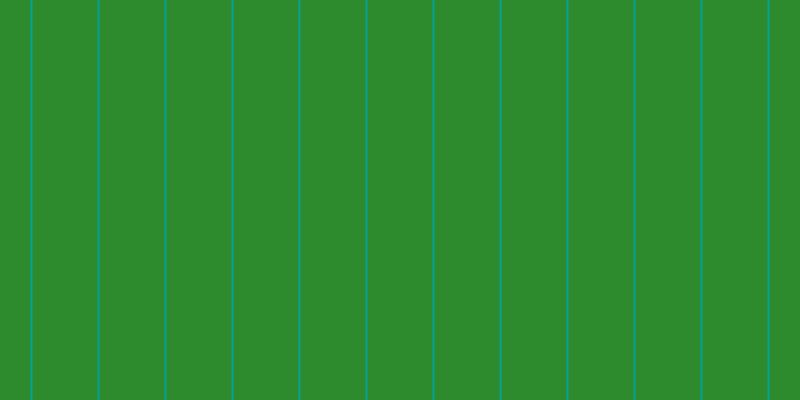 #2d8b2d, #04a393 vertical lines, two pixels wide, sixty-five pixels apart