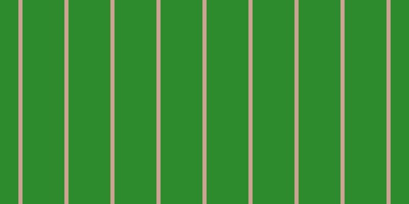 #2d8b2d, #caa393 vertical lines, eight pixels wide, eighty-two pixels apart
